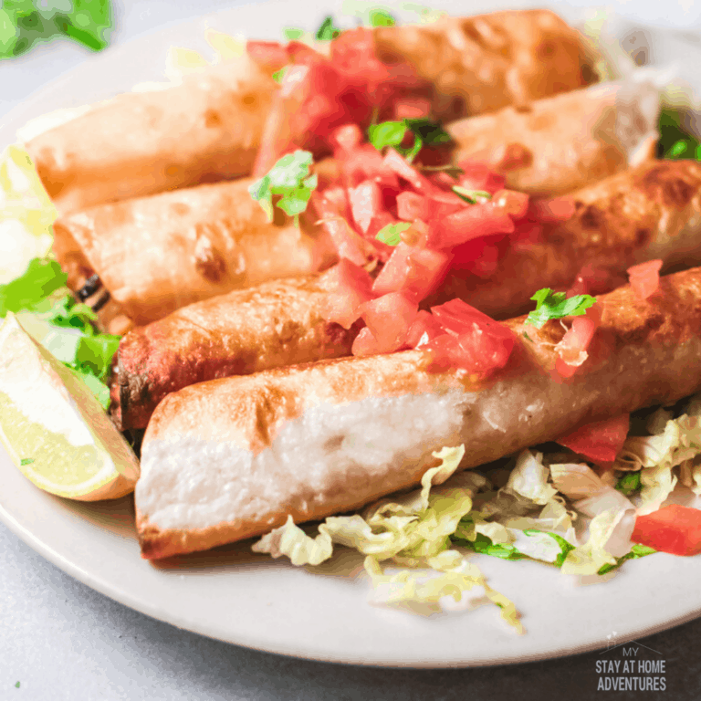 Rolled Tacos (Taquitos) * My Stay At Home Adventures