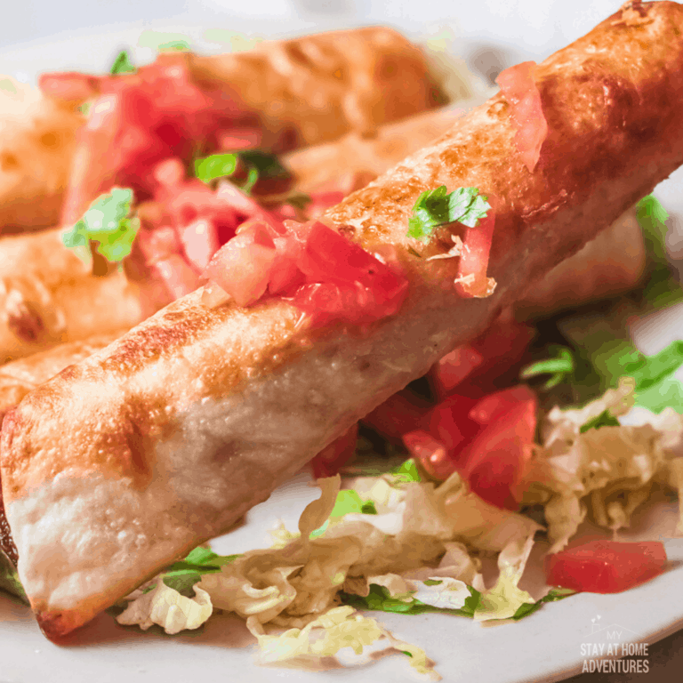 Rolled Tacos (Taquitos) * My Stay At Home Adventures