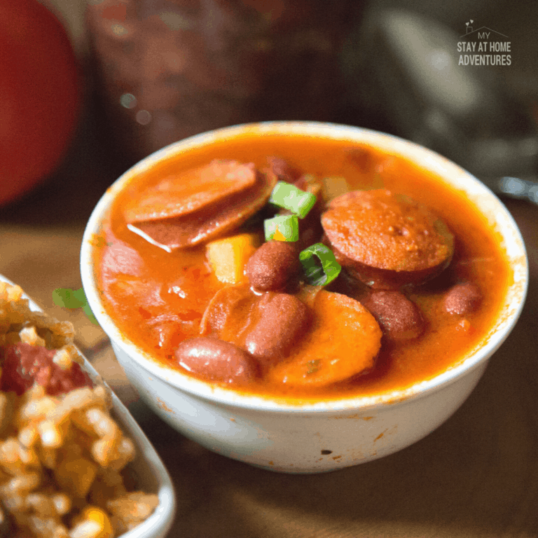 Sausage Puerto Rican Stewed Beans