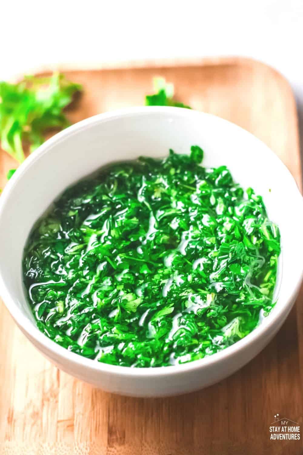 When it comes to condiments, chimichurri is a versatile sauce that can be used in many ways. Learn how to create this recipe today! via @mystayathome