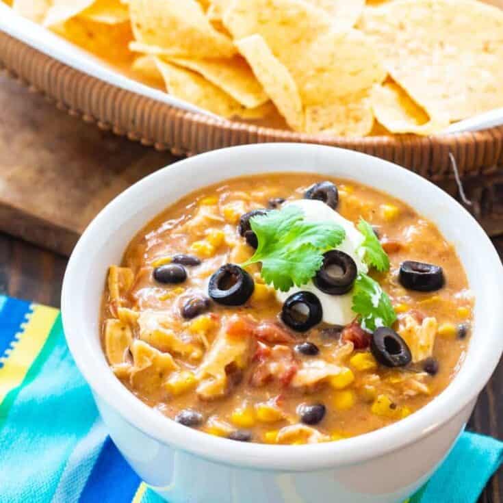 Image for Slow Cooker Chicken Tortilla Soup