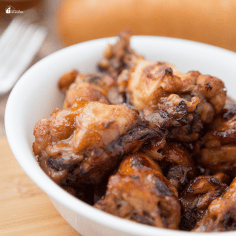 square image of Sweet & Sour Instant Pot Chicken Wing Recipe 2