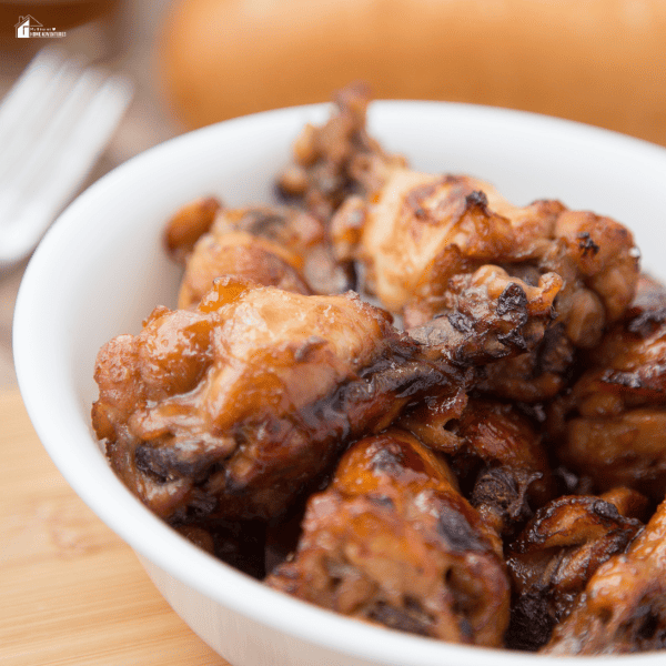 square image of Sweet & Sour Instant Pot Chicken Wing Recipe 2