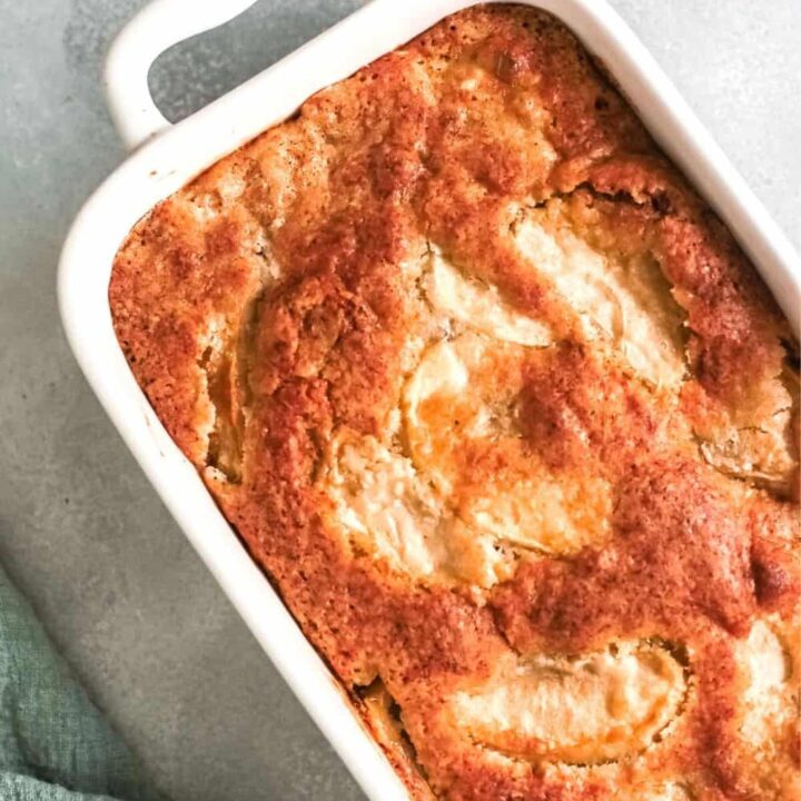 One Bowl Apple Cake Recipe