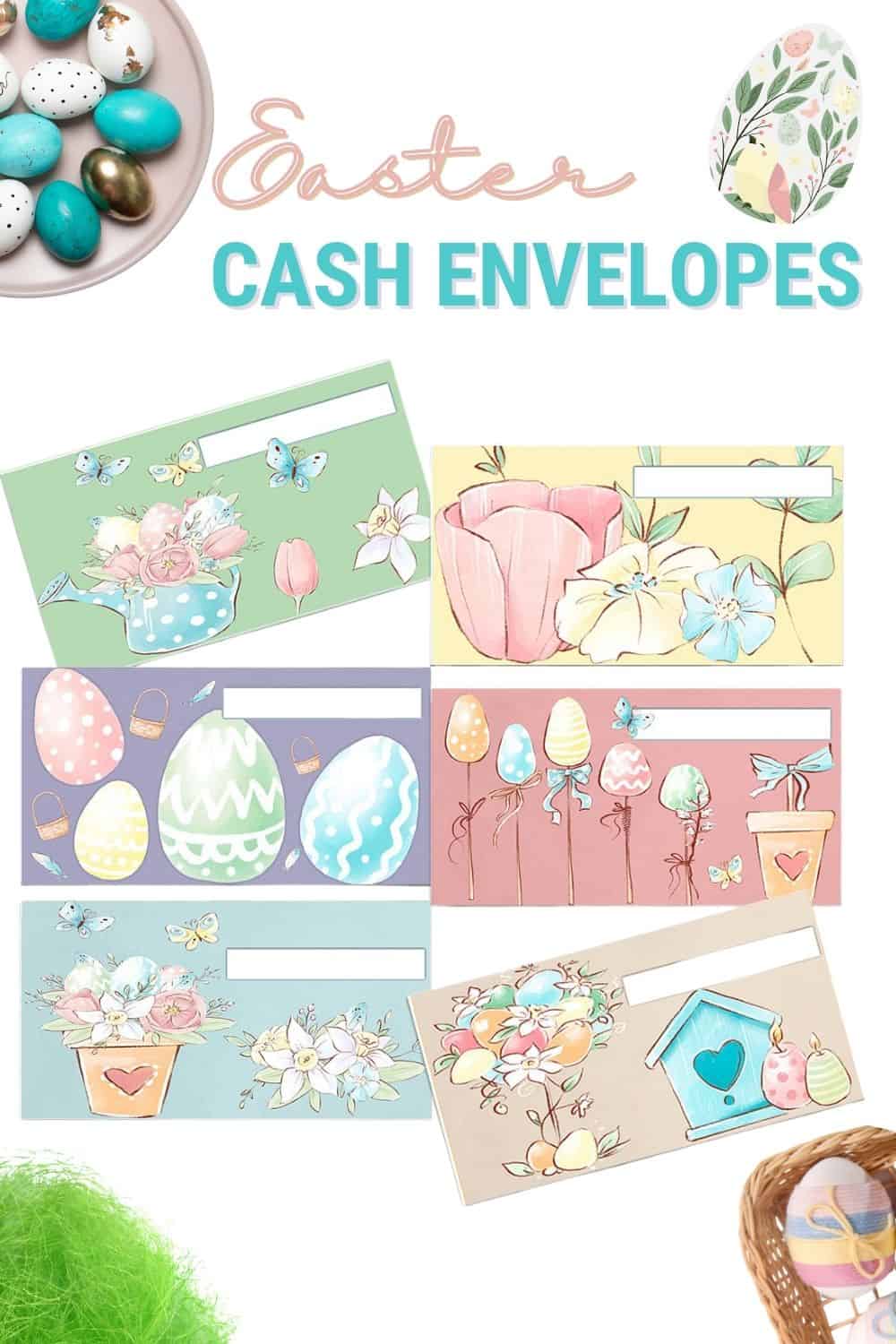 Check out the latest Easter and Spring cash envelopes and trackers collections from the Cash Envelope Templates shop. #cashenvelopes #printables #cashenvelopebudgeting via @mystayathome