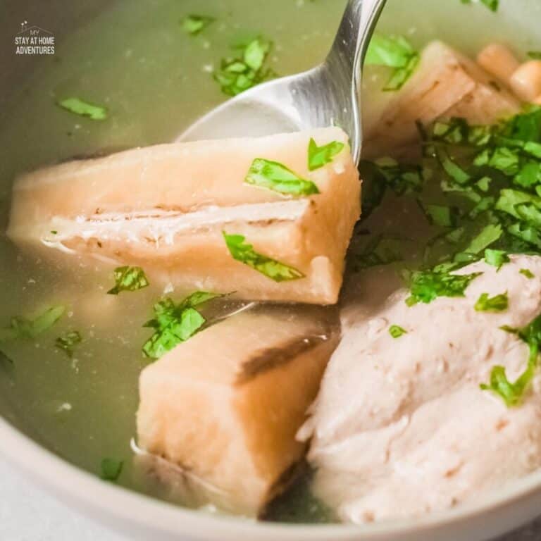 Sopas de Pollo y Platano