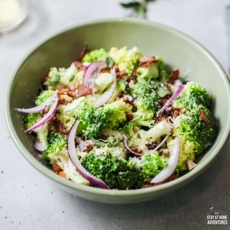 What Goes In a Broccoli Salad? + Keto Broccoli Salad Recipe