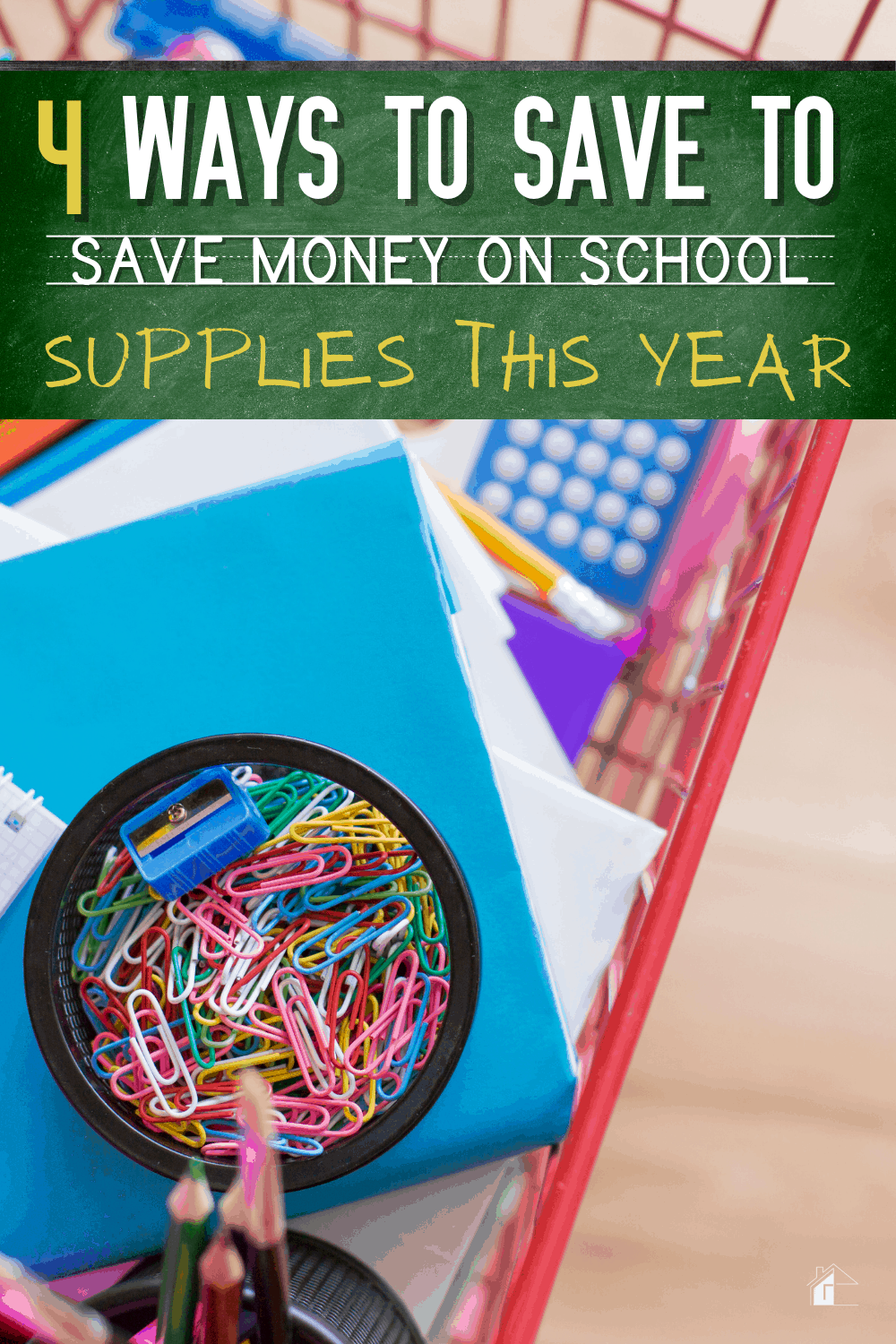 Learn four ways to avoid wasting money on back to school supplies this season. Get what your child needs and save money in the process. via @mystayathome