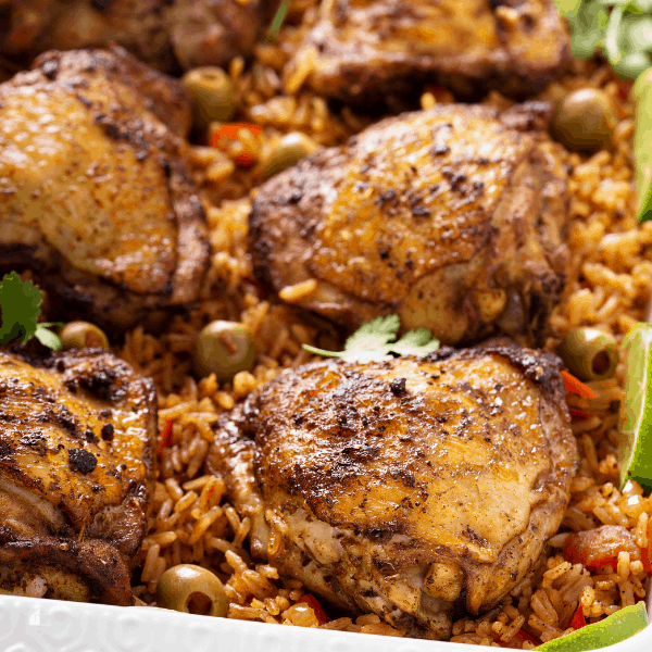 photo of cuban arroz con pollo