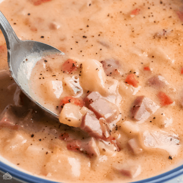 Easy Ham and Potato Soup for Lazy People!