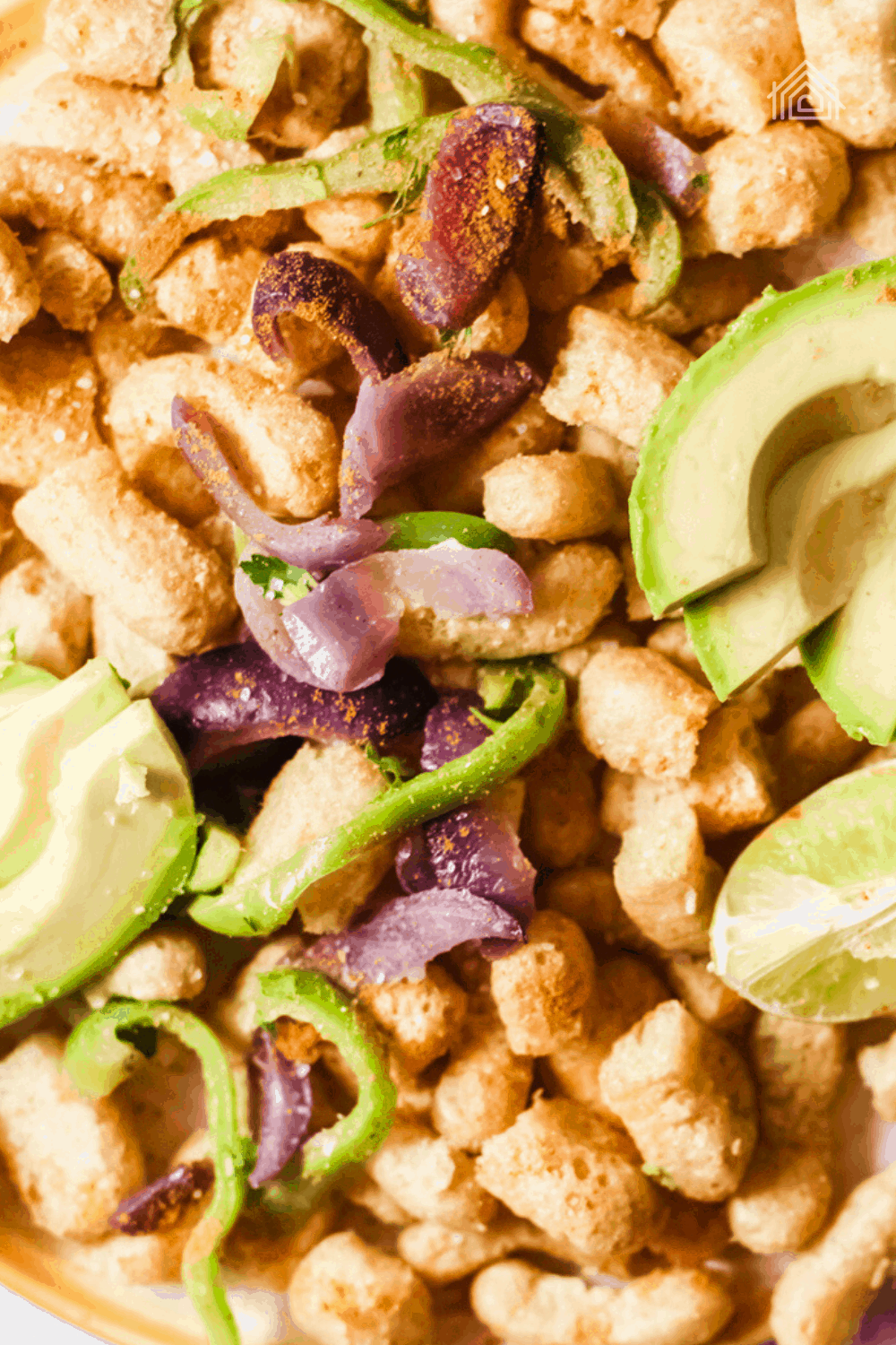 With herbs, spices, and avocado, in Keto Pork rind Nachos, you can continue enjoying your healthy snack while on the very low-carb keto diet. via @mystayathome
