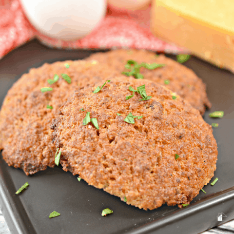 Keto Savory Sausage Breakfast Cookies