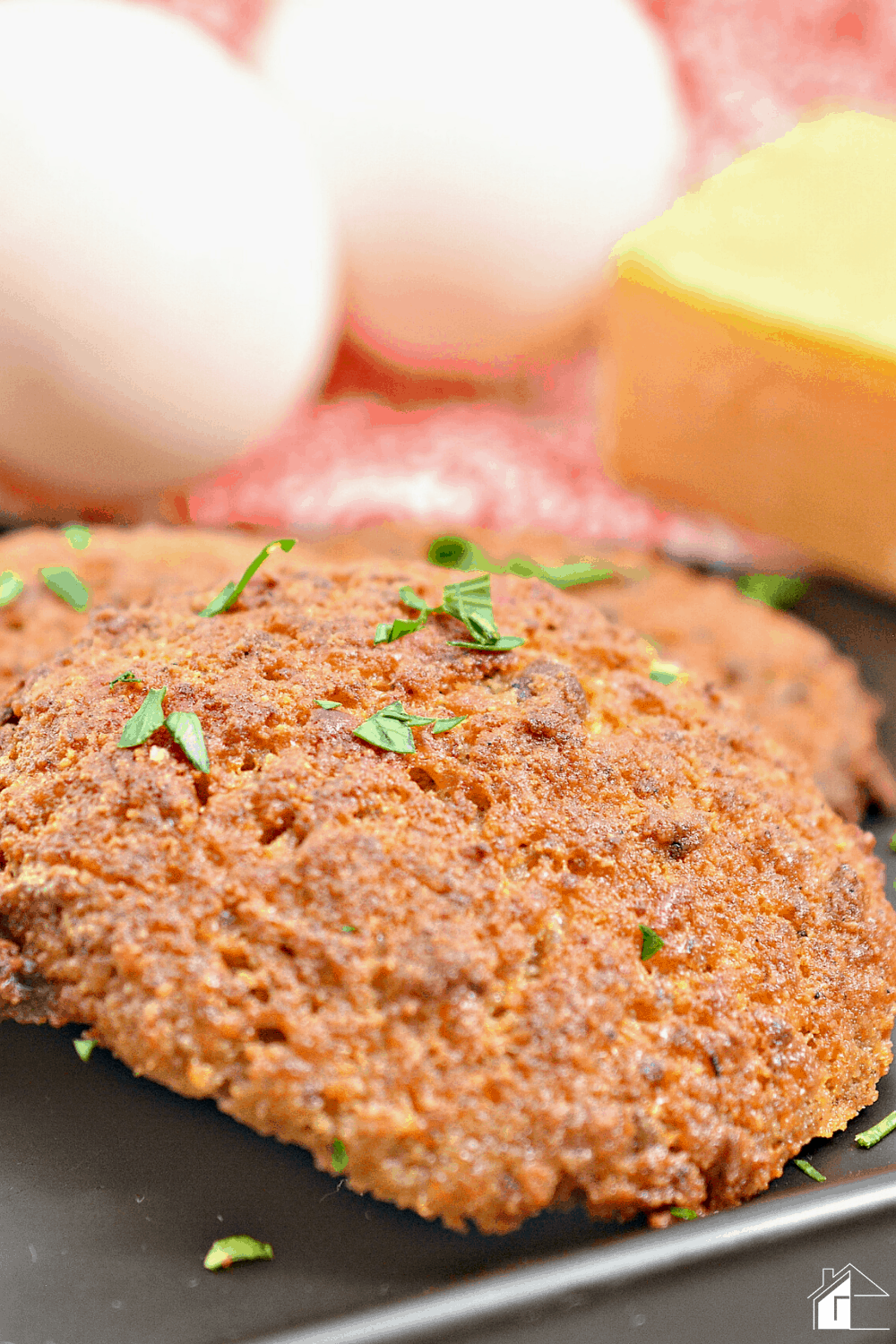 You can indulge yourself with these very low-carb Keto Savory Sausage Breakfast Cookies without the guilty feeling of eating more carbs than what you need. via @mystayathome