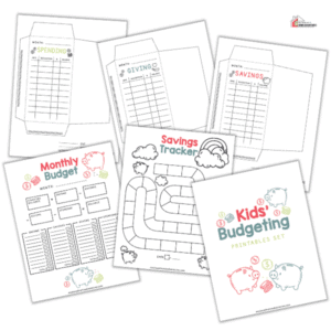 Teaching Our Kids to Budget: Free Kids Budget Printables