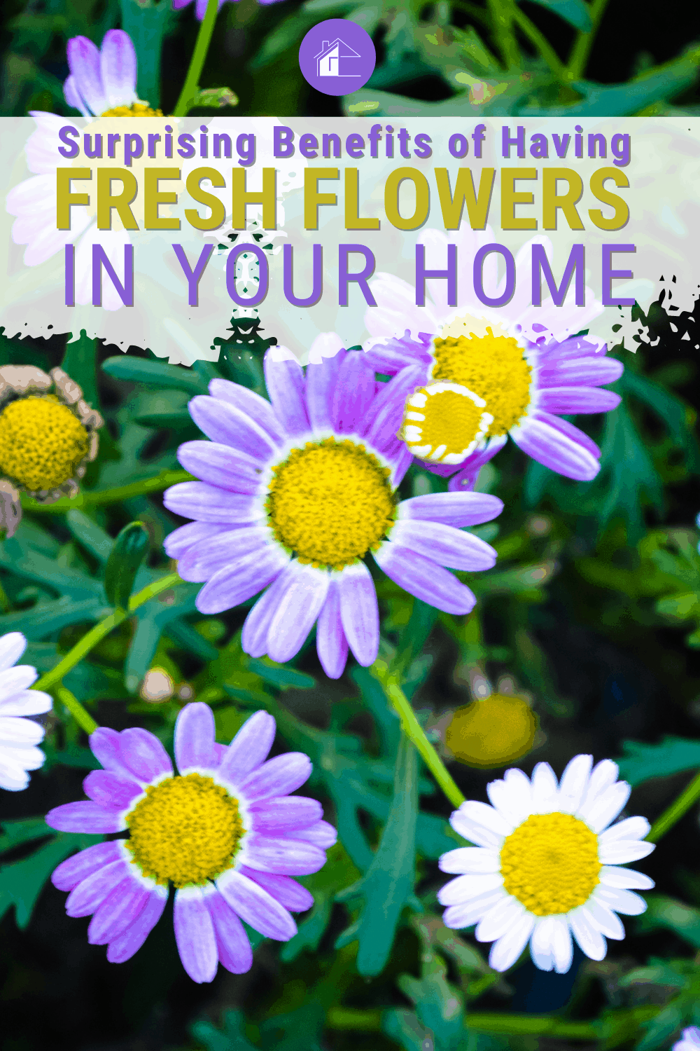 Find out some surprising benefits of having fresh flowers in your home. This article tells you all about it, from the health and wellness aspects to how they can improve your mood. #freshflowers via @mystayathome