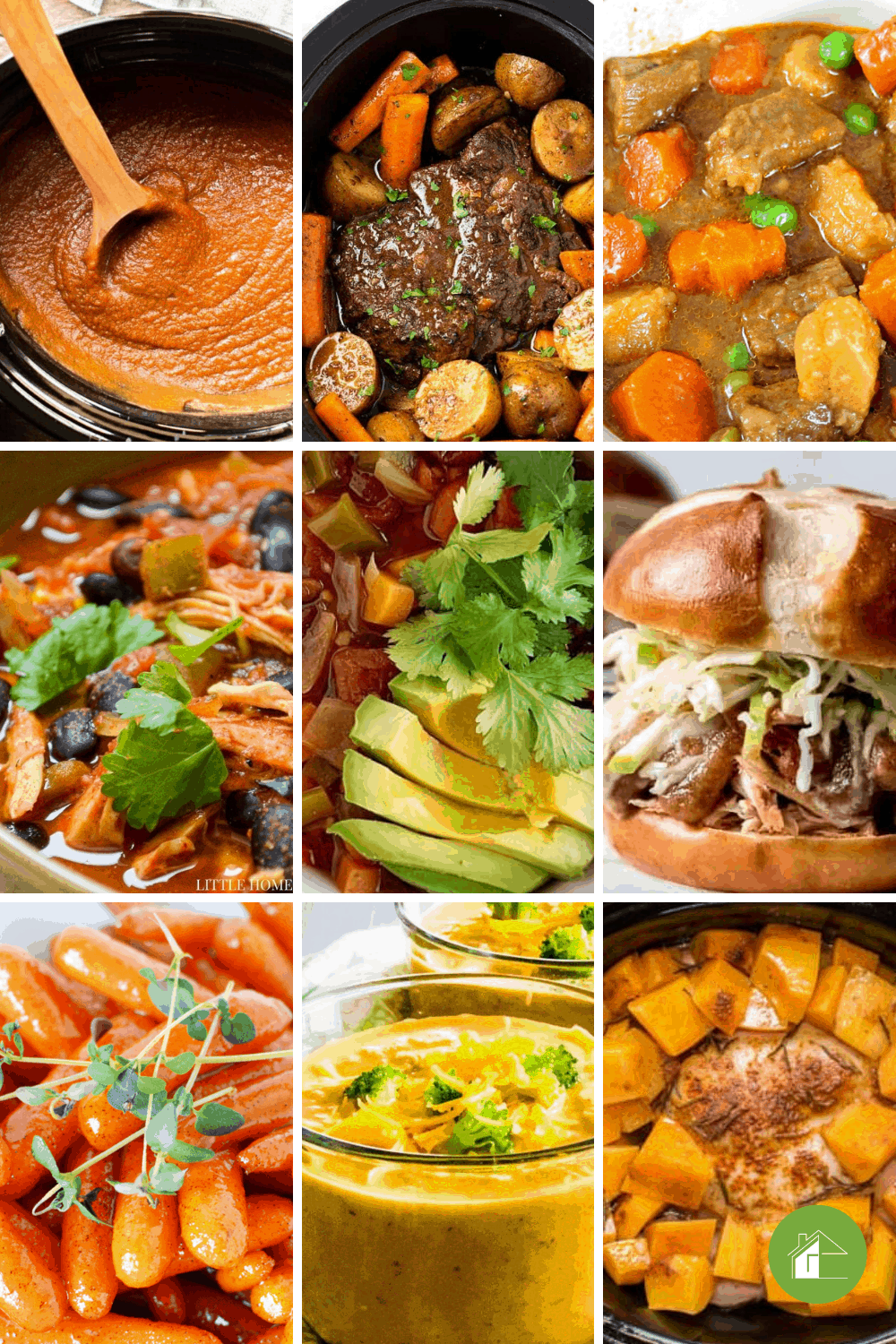 Get all the fall flavors you love with these slow cooker recipes! From fall desserts to hearty stews, there’s something for every taste. #fallcrocopotrecipes #crockpotrecipes #fallrecipes via @mystayathome