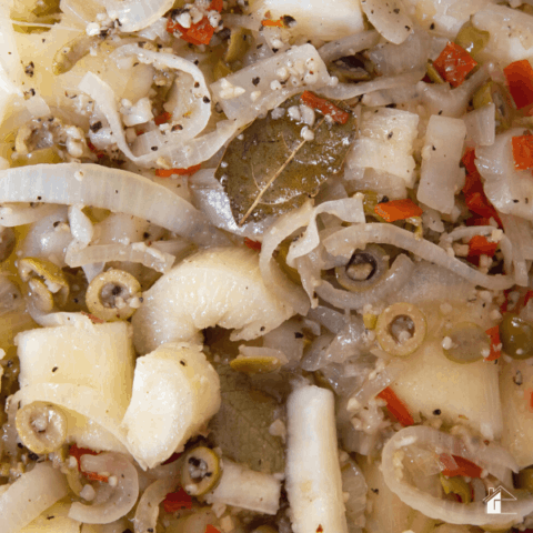 Instant Pot Puerto Rican Yuca en Escabeche (Pickled Yuca Salad)