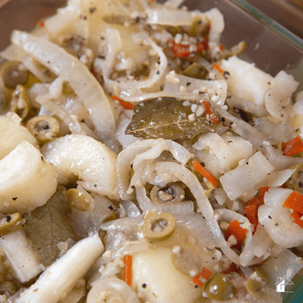 Instant Pot Yuca en Escabeche (Pickled Yuca Salad)