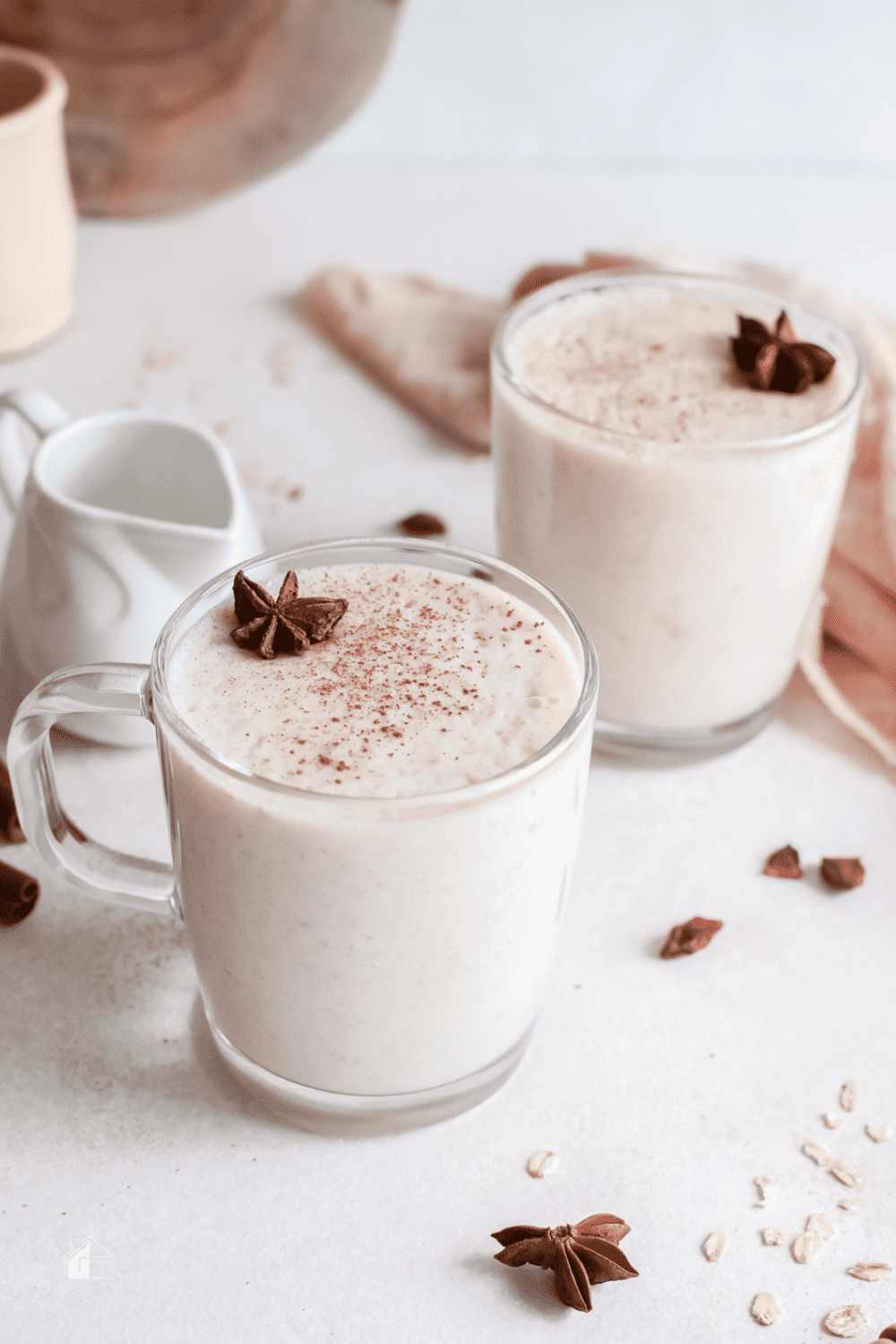 Atole de Avena is a comforting hot oatmeal drink recipe made with oats, milk, water, sugar, and cinnamon. via @mystayathome