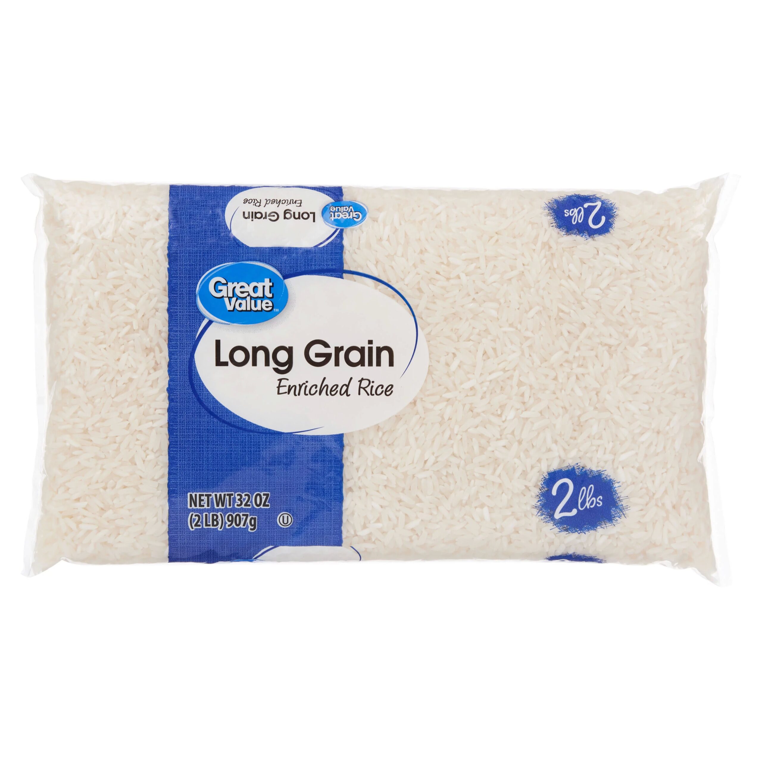 Great Value Long Grain Enriched Rice, 32 oz - Walmart.com