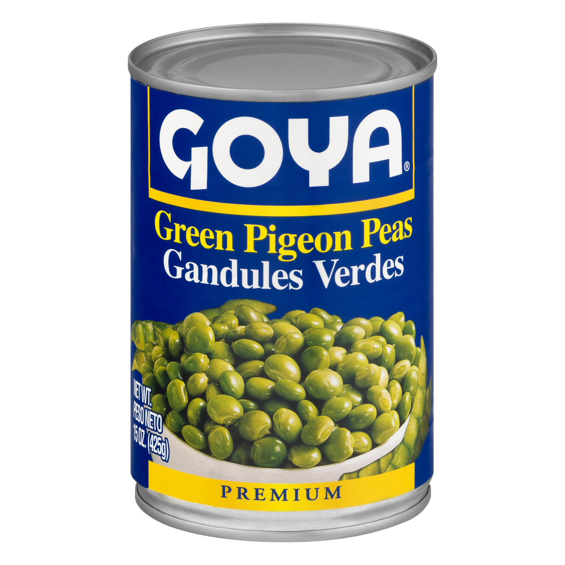 Goya Foods Green Pigeon Peas, 15 oz - Walmart.com