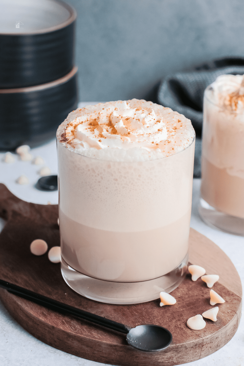 Creamy and thick with a perfect balance of sweetness and being refreshing, this ice-cold white chocolate frappuccino is truly enjoyable. via @mystayathome