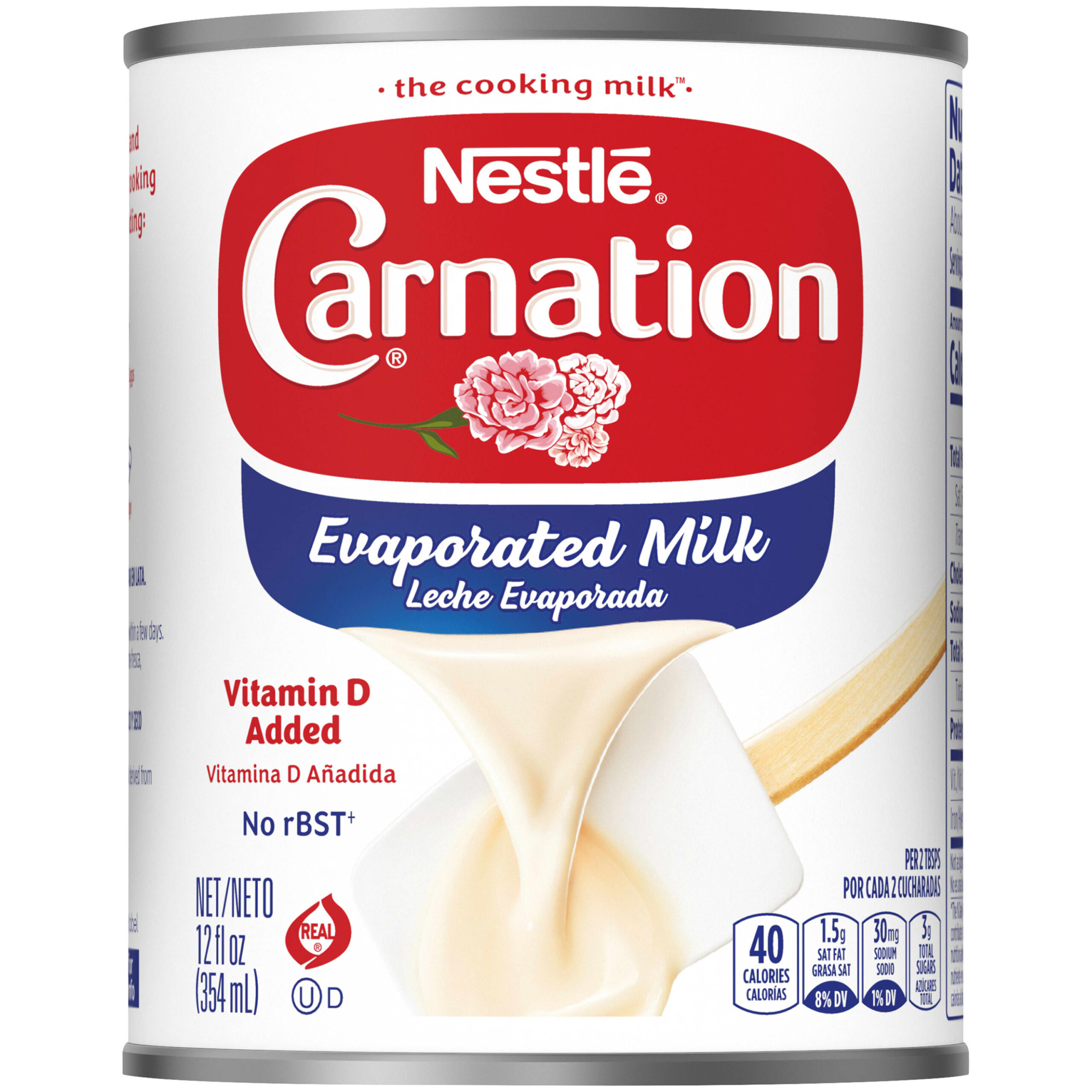 Nestle Carnation Evaporated Milk, Vitamin D Added 13.2 oz. - Walmart.com
