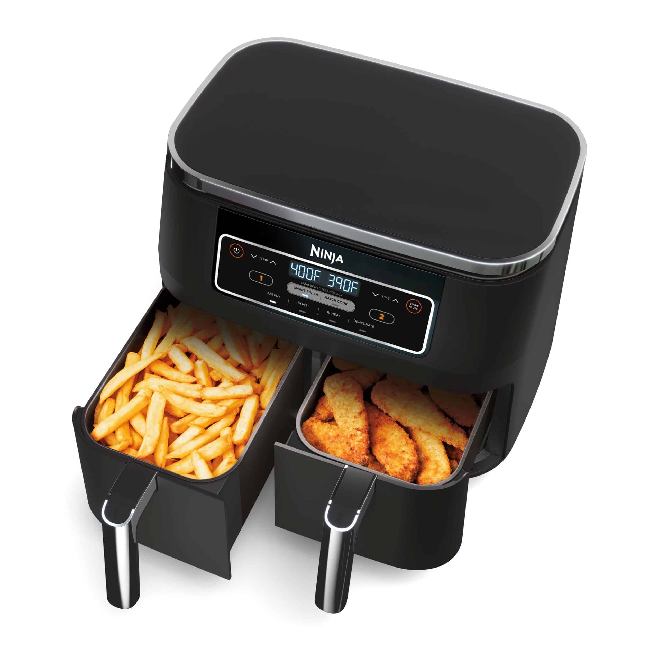 Ninja Foodi 4-in-1 8-Quart. 2-Basket Air Fryer with DualZone Technology - Walmart.com