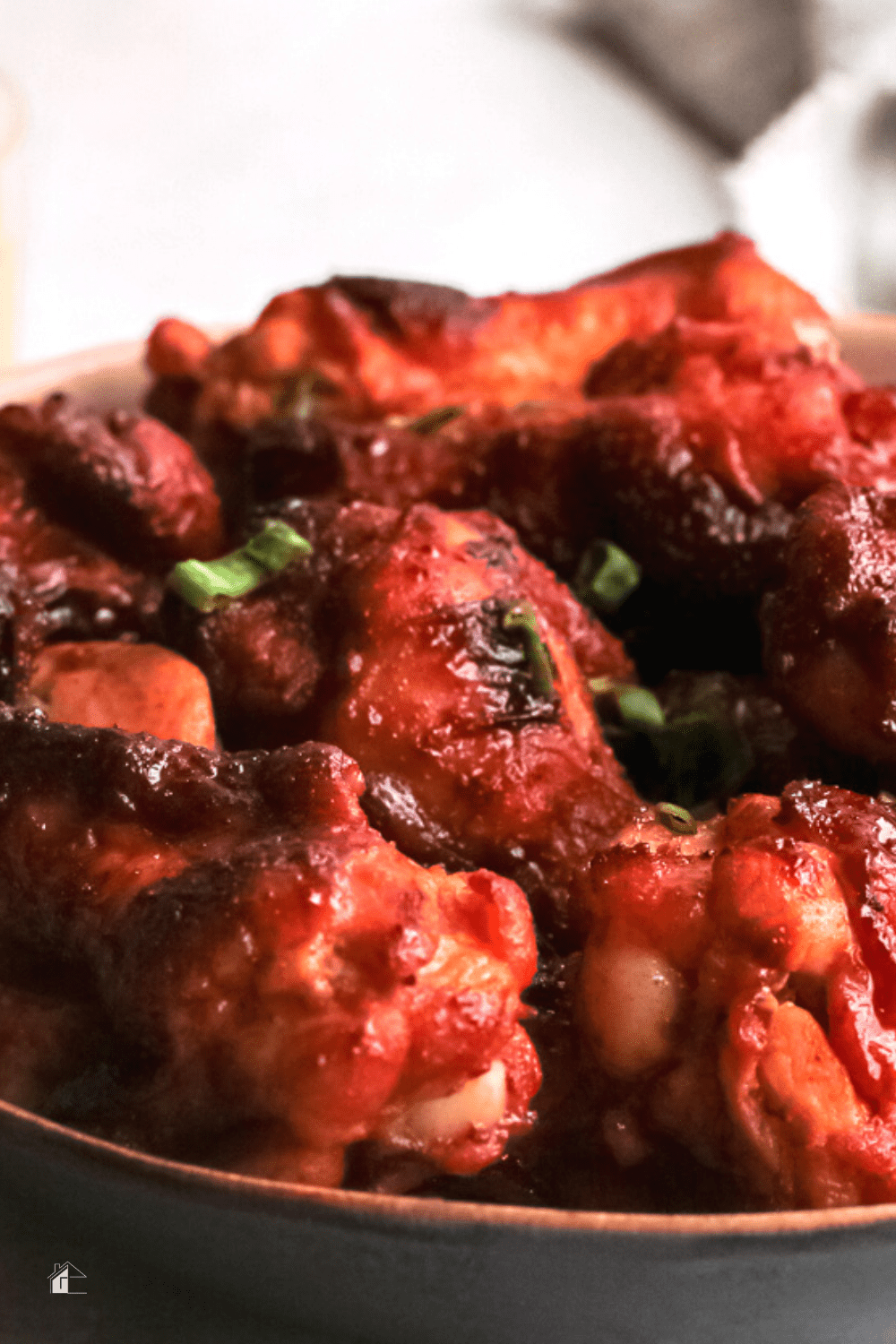Who doesn't love chicken wings? These Bourbon Honey Air Fryer Chicken Wings are loaded with great flavor that will make your taste buds jump for joy! via @mystayathome