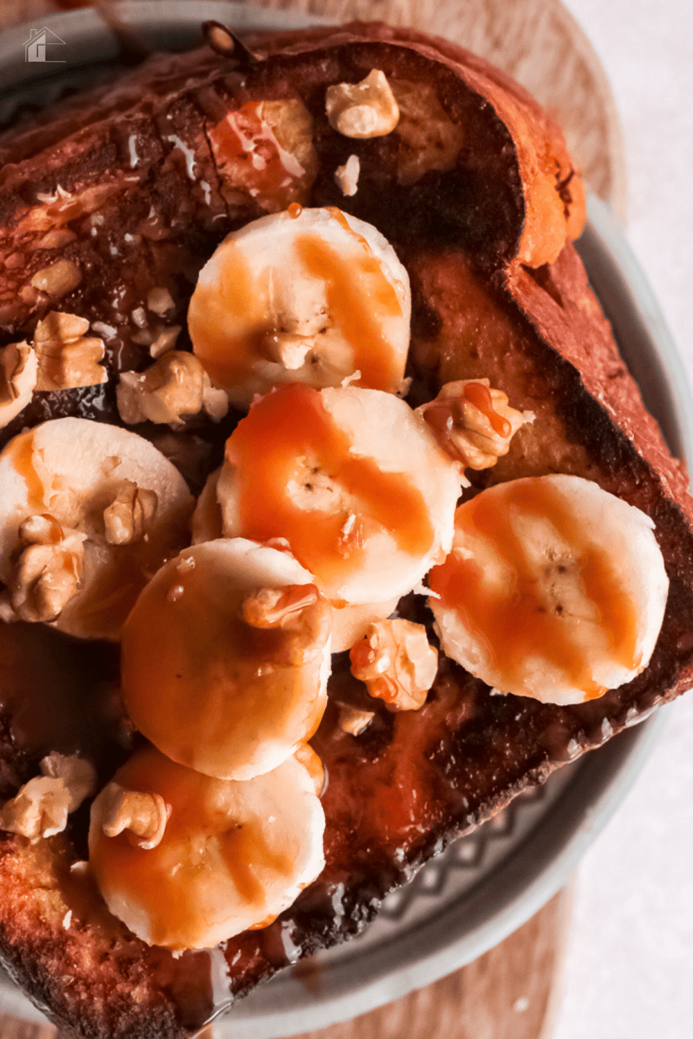 This Salted Caramel French Toast is the perfect breakfast for those who love the sweet and salty combo you will enjoy! via @mystayathome