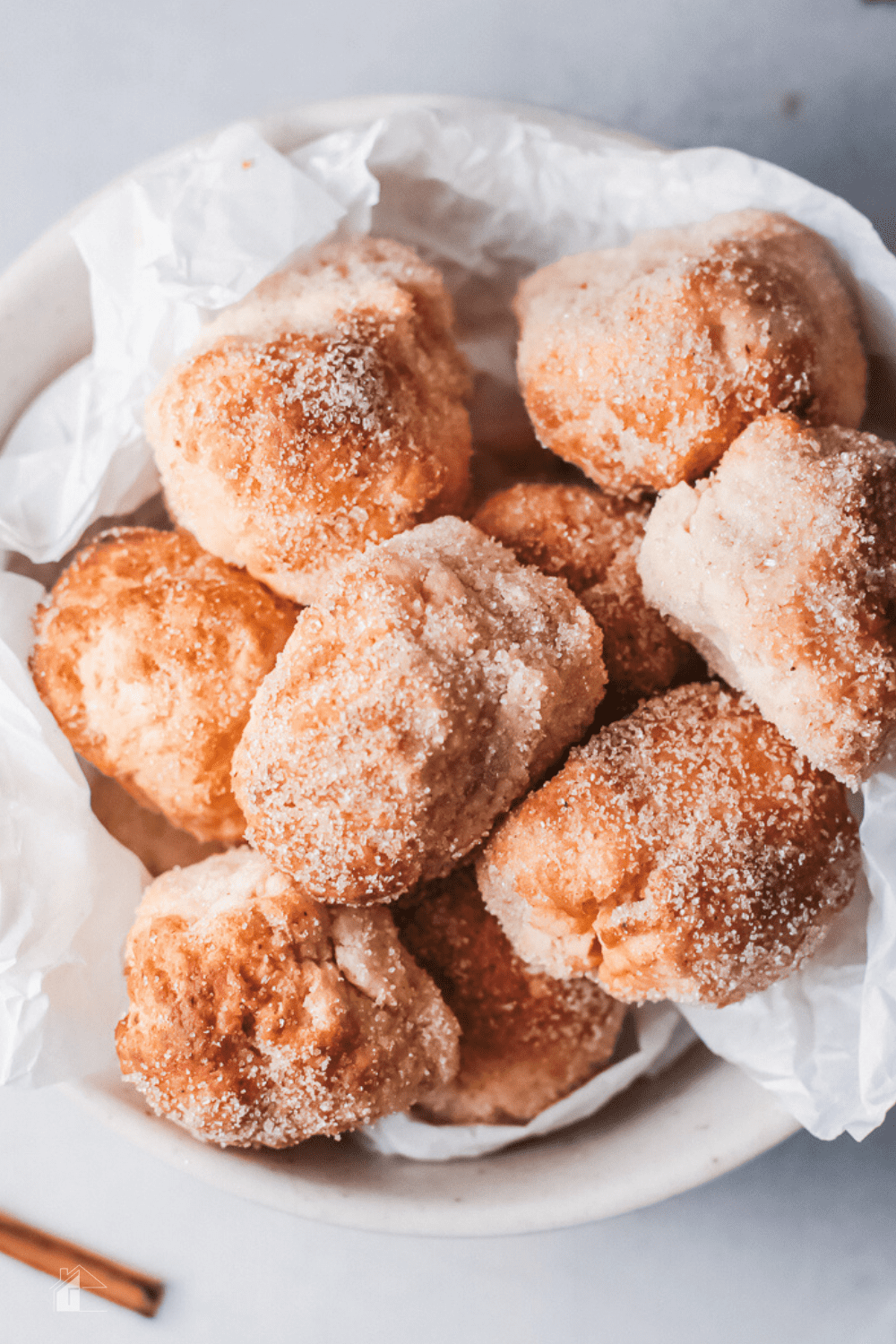 Air Fryer Cinnamon Sugar Donut Holes * My Stay At Home Adventures