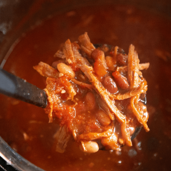 Instant Pot Pulled Pork Chili