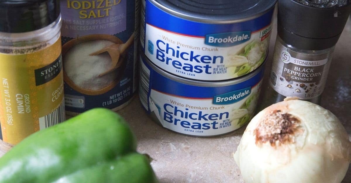 Simple Chicken Dip with Canned Chicken and Cream Cheese