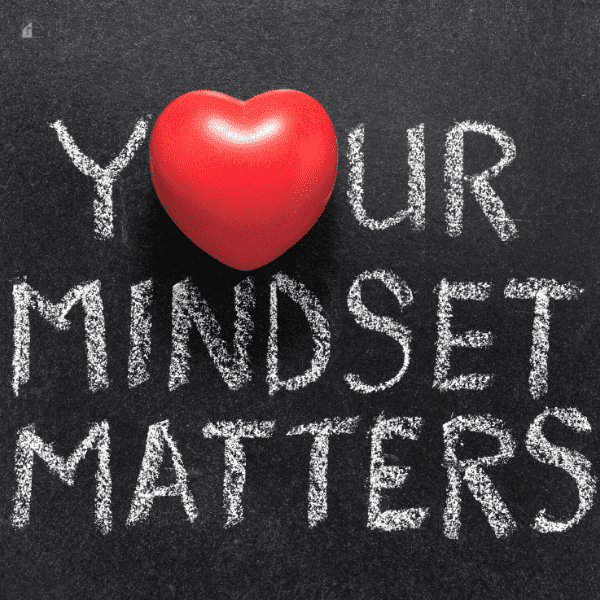sign that says, your mindset matters.
