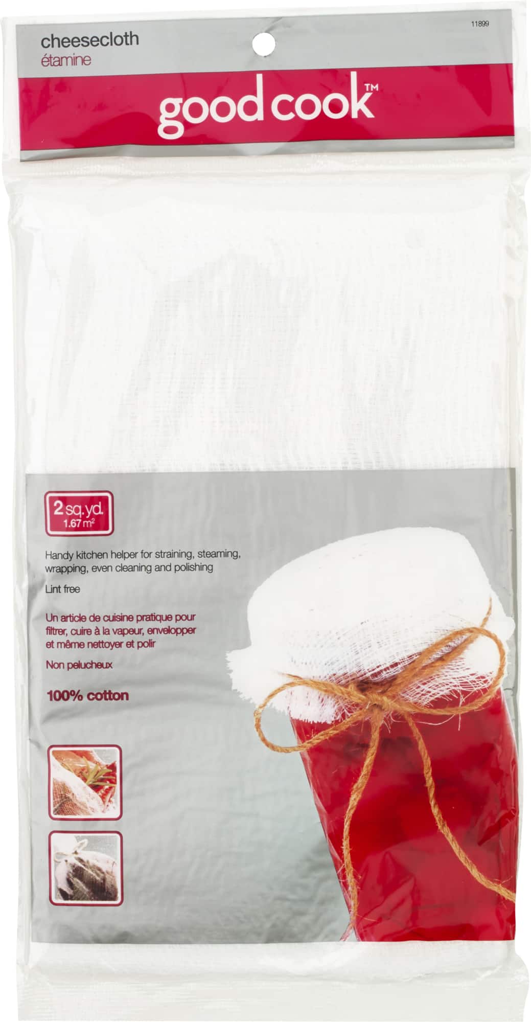 GoodCook PROfreshionals Food-Grade Cotton Cheesecloth, 2 sq. yd. - Walmart.com