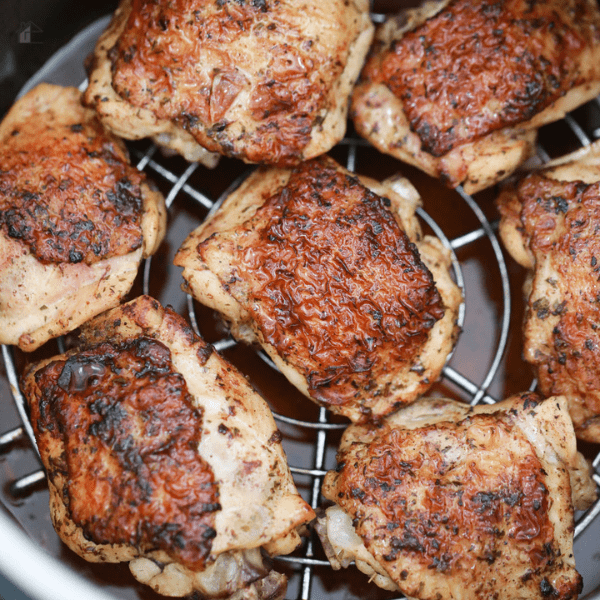Chicken thighs in the instant pot.