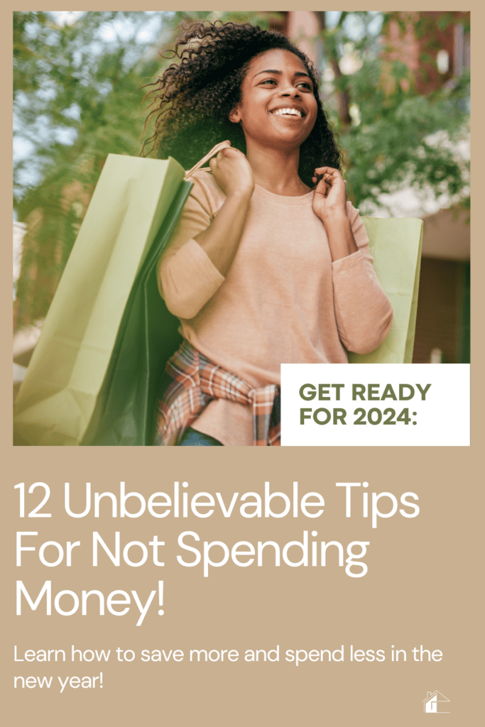 woman walking with shopping bags and smiling