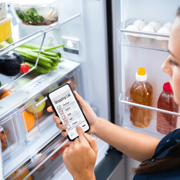 Convenient Grocery Shopping List Phone App