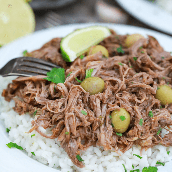 Slow Cooker Puerto Rican Shredded Beef Recipe