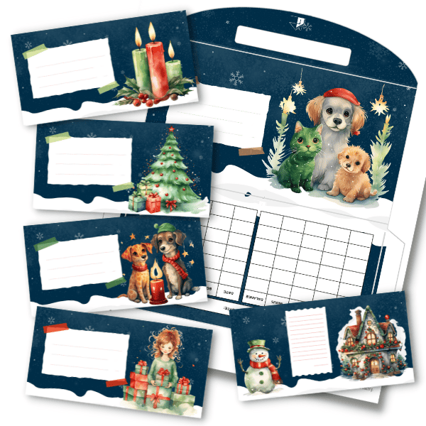 Christmas Cash envelope printables