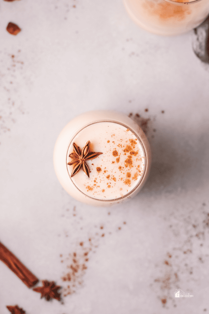 an overview image of Instant Pot Eggnog