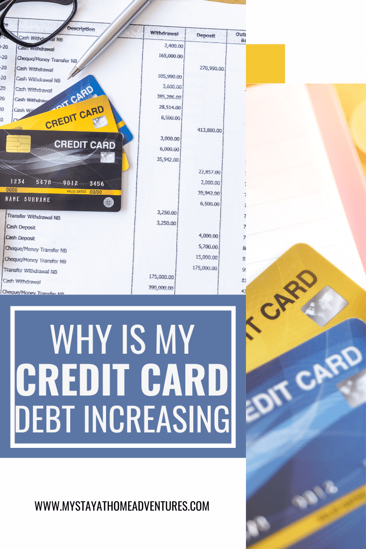 Are you concerned about the rising credit card debt? Worried about how it could affect your finances? Here’s why and what to do about it. via @mystayathome