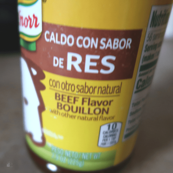 Beef bouillon