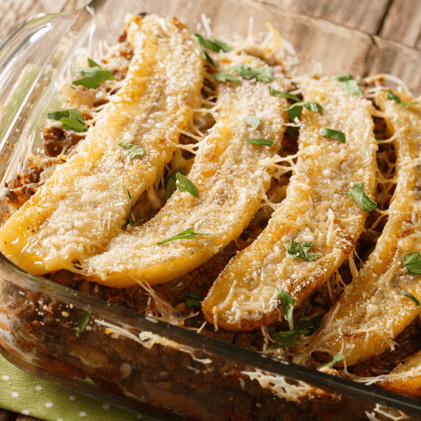 sweet plantain lasagna