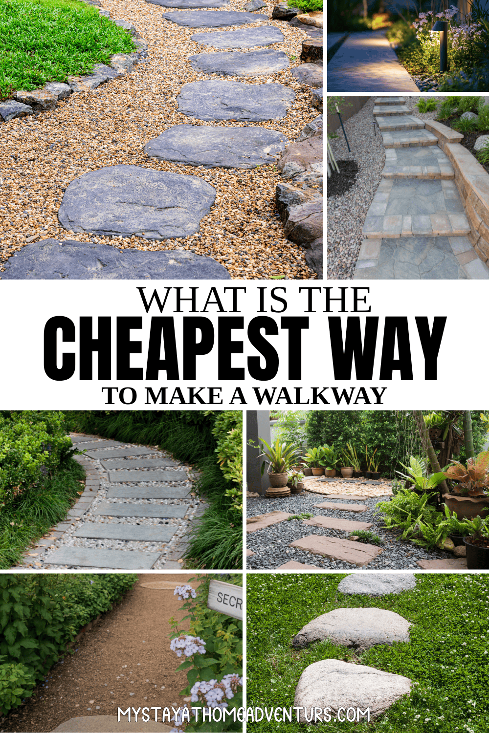 What Is The Cheapest Way To Make a Walkway?