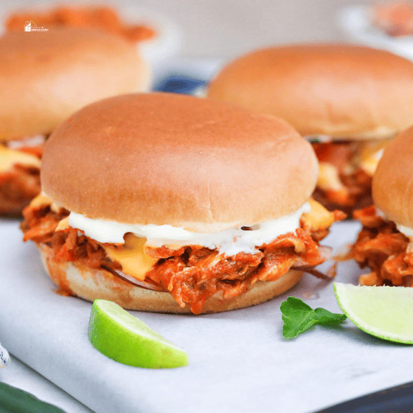 Pan Con Pollo (Salvadoran Chicken Sandwich)