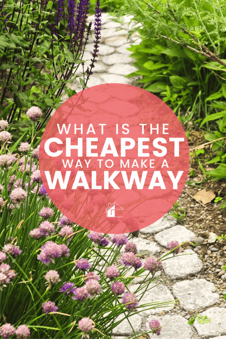 What Is The Cheapest Way To Make a Walkway?