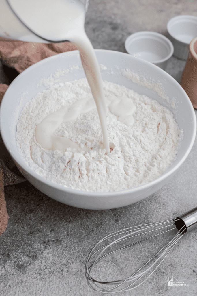 an image of the ingredients of Leche Frita Recipe