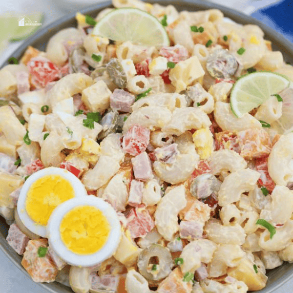 an image of Puerto Rican Macaroni Salad