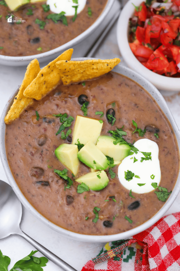 pin-size image of Black Bean Soup